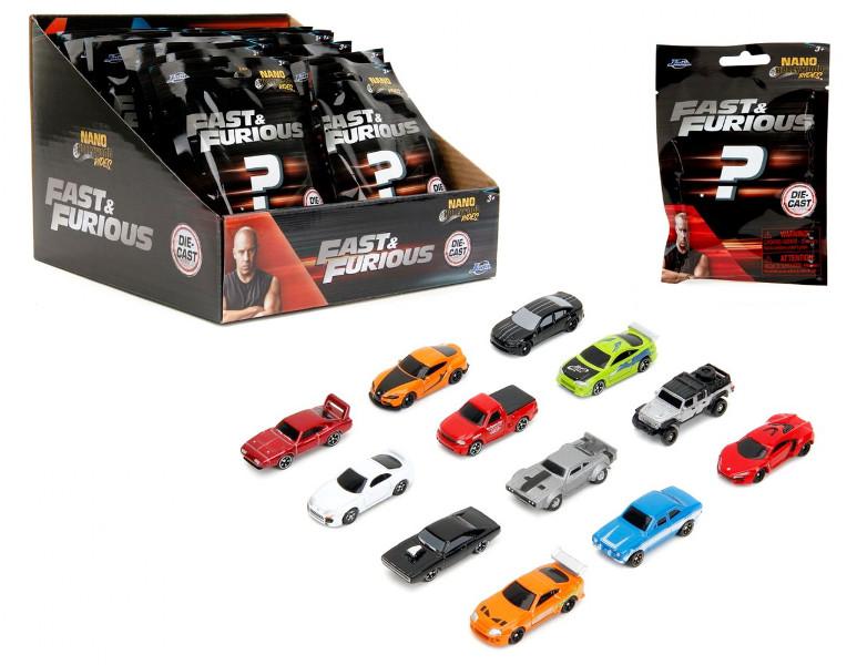 JADA F&F Blind Pack Nano Cars