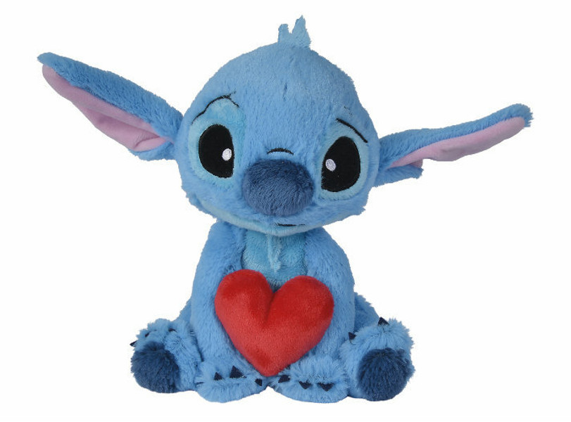 Disney Stitch z sercem 25 cm