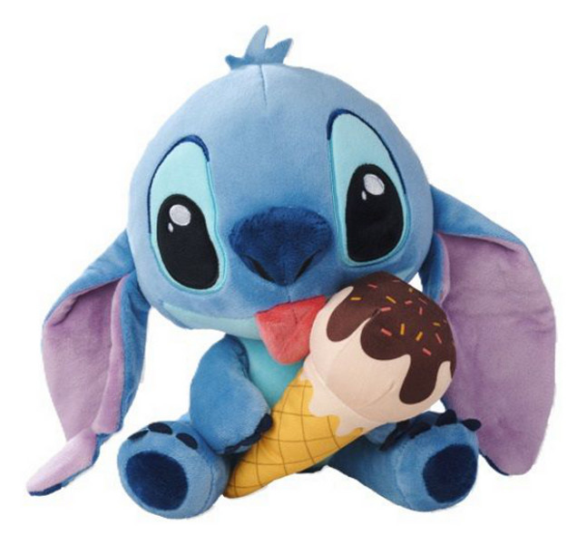 Disney Stitch z lodem 25cm
