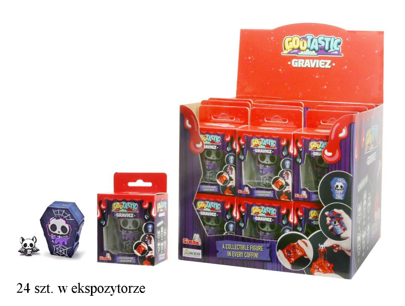 Gootastic Szkielet w trumnie