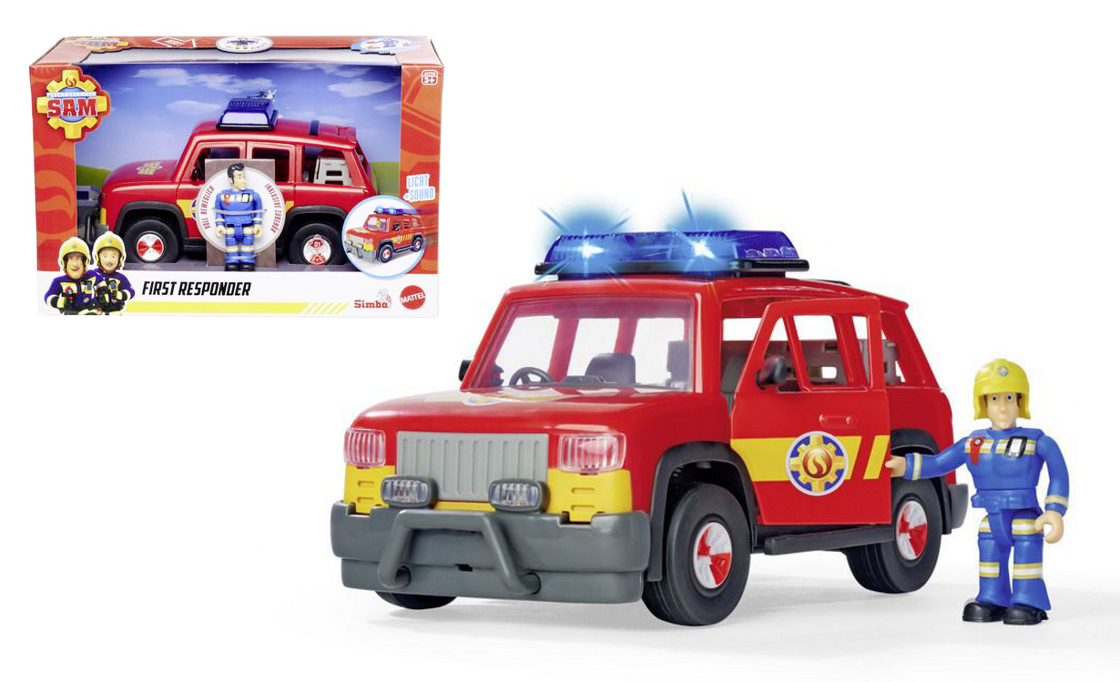 Strażak Sam Jeep 4x4 pierwsza pomoc