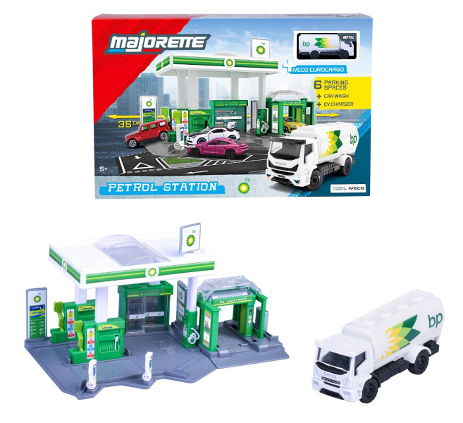 Majorette Stacja benzynowa BP z autem