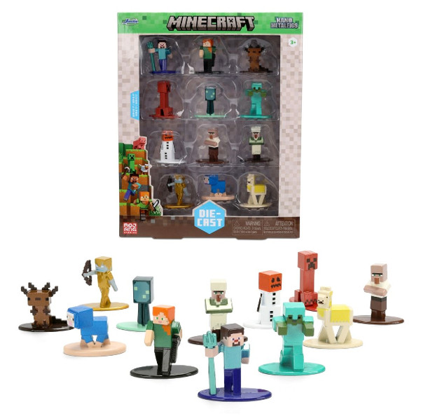 JADA Minecraft metal fig. 12-pak.