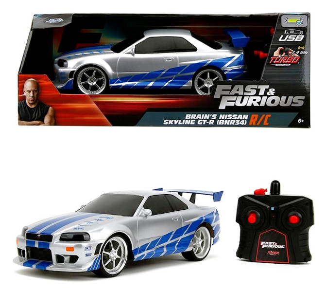 Jada RC Nissan Skyline GTR 1:16
