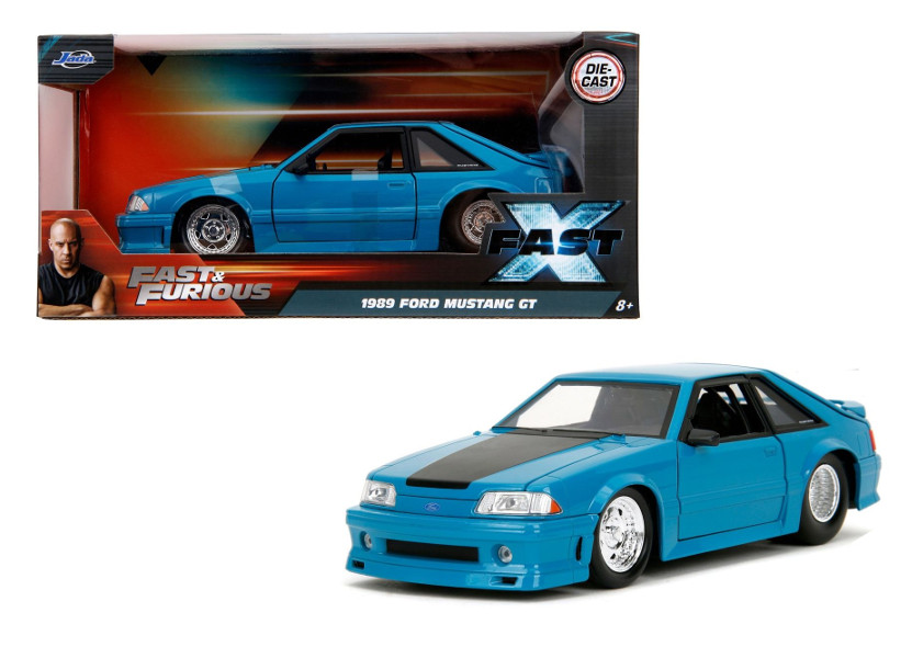 Jada F&F Ford Mustang GT 1989 1:24