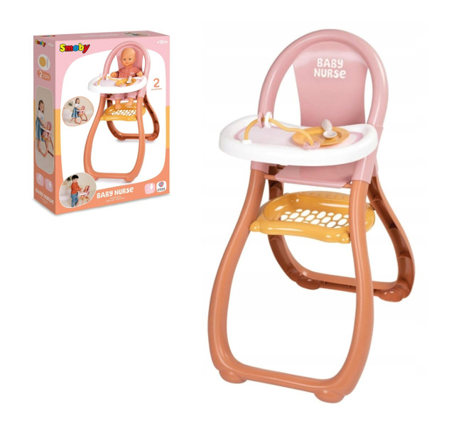 Smoby Baby Nurse krzesełko do karmienia