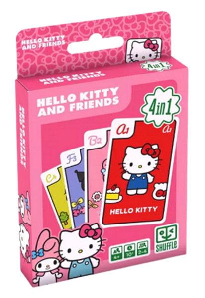 Gra karciana shuffle Hello Kitty