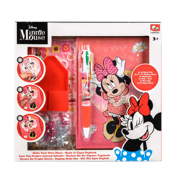 Minnie Mouse zestaw z diamencikami