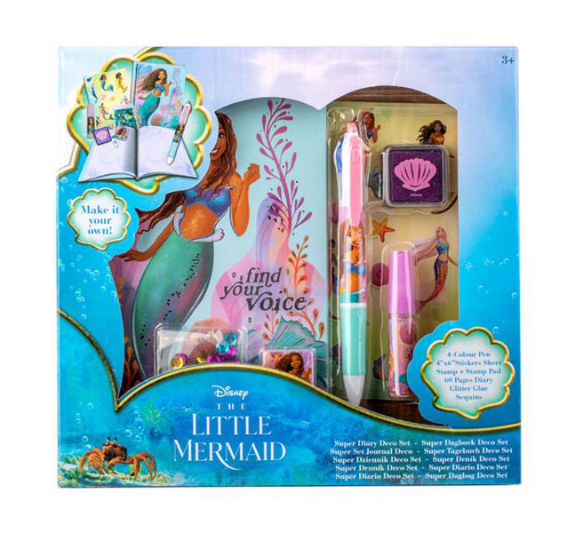 Little Mermaid zestaw z diamencikami