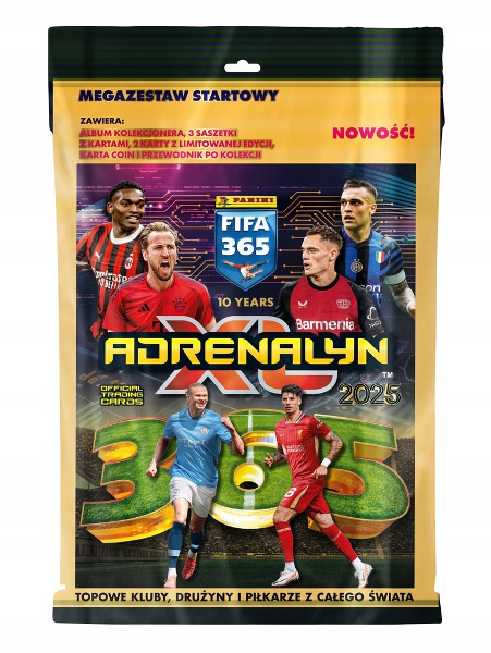 Panini Fifa 365 Adrenalin 2025 Zestaw startowy