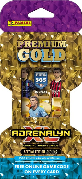 Karty Panini Fifa 365 Adrenalin XL 2025 blister gold