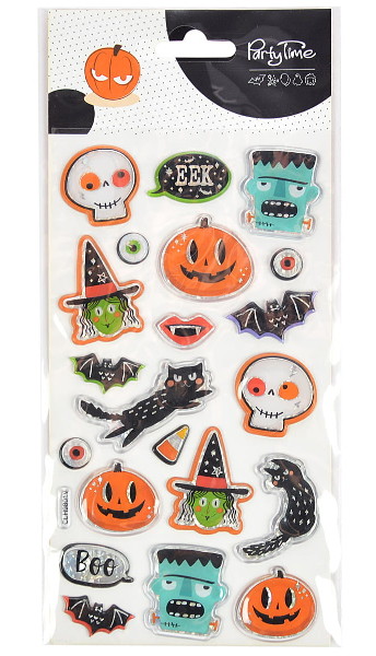 Naklejki halloweenowy mix