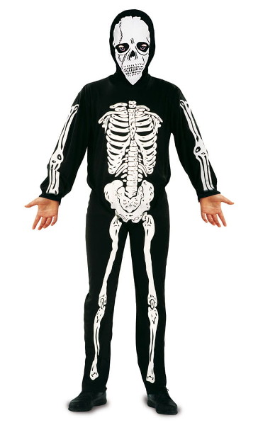 Strój dziecięcy Kościotrup L Halloween