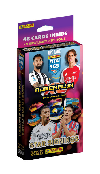 Karty Panini Fifa 365 Adrenalin XL 2025 Star Signing