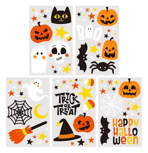 Zestaw tatuaży zmywalnych Halloween