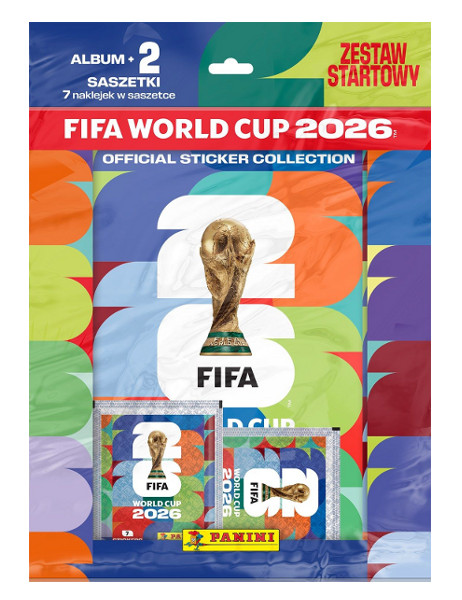 Panini Fifa World Cup 2026 Naklejkowa Zestaw startowy