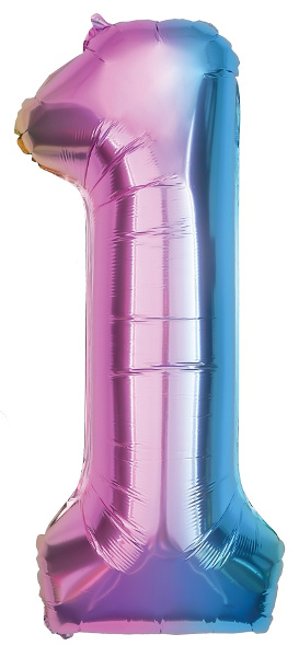 Balon foliowy Cyfra 1