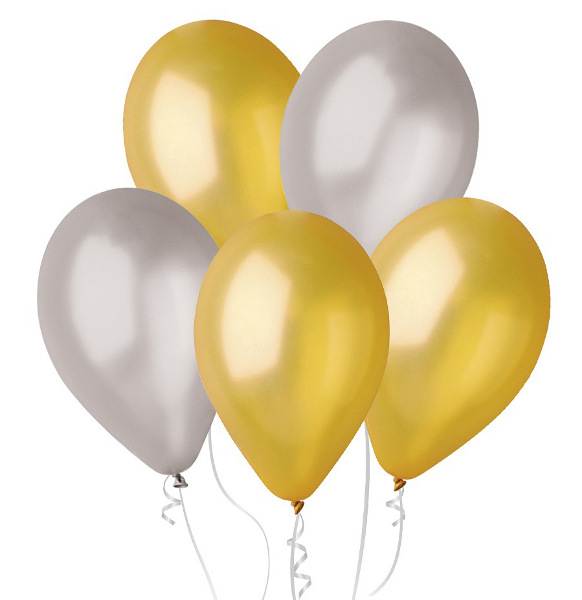 Balony metal 10