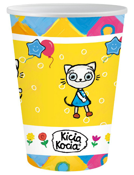 Kubeczki Kicia kocia 6szt