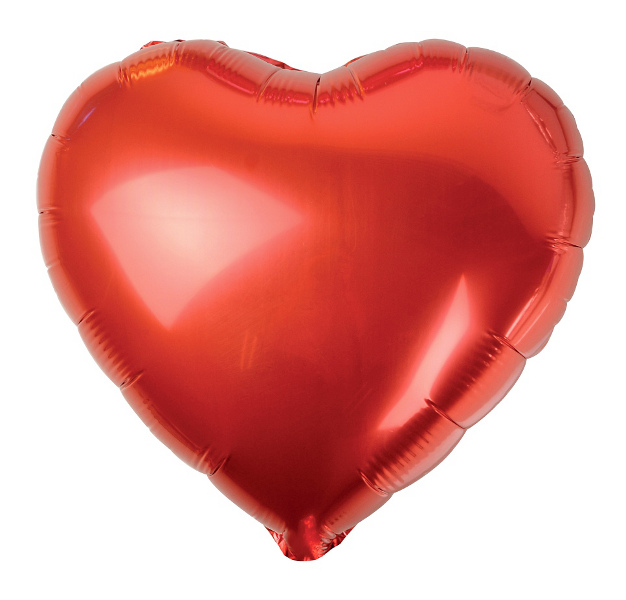 Balon foliowy Serce czerwone