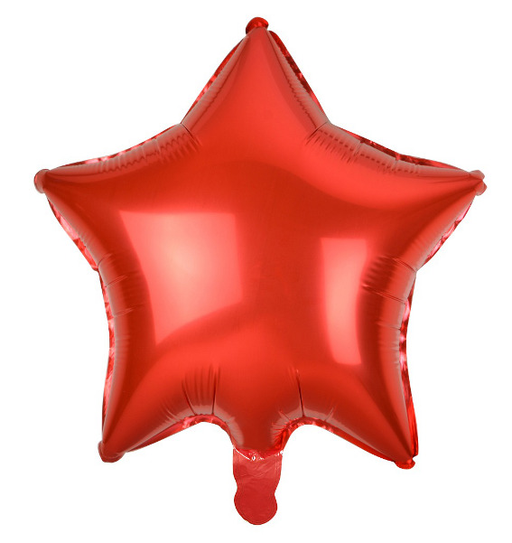 Balon foliowy Gwiazda czerwona