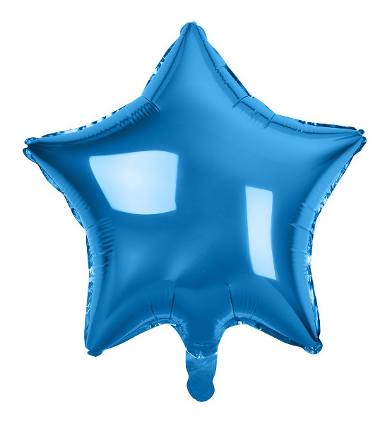 Balon foliowy Gwiazda niebieska