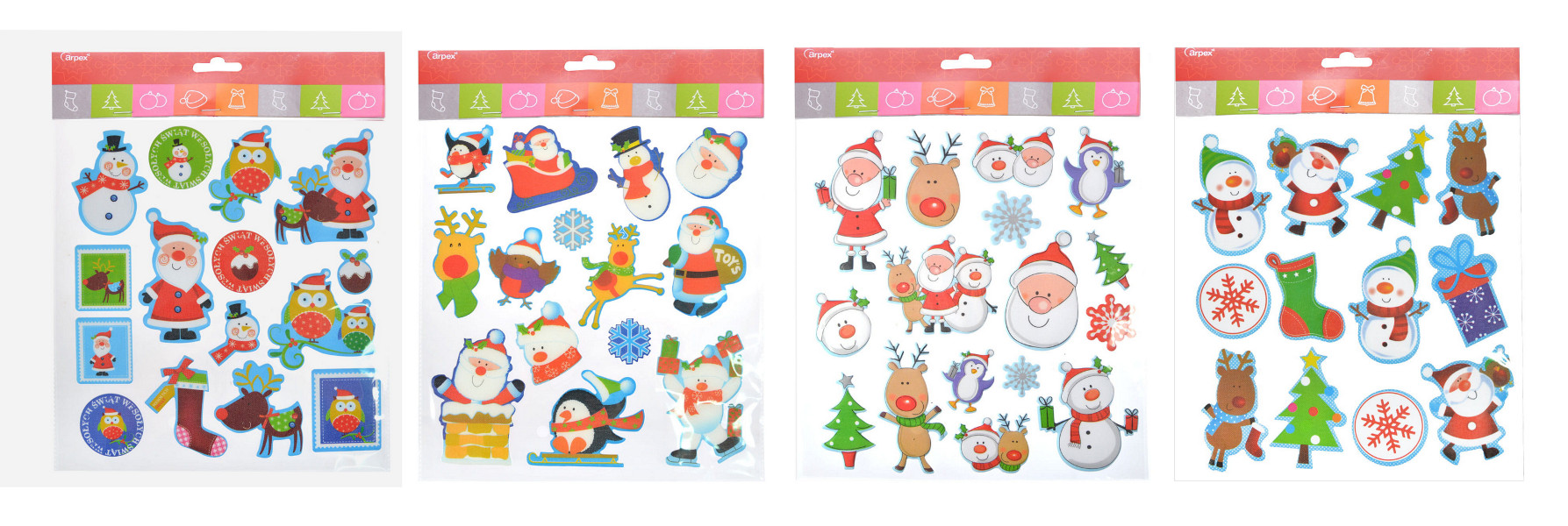 Święta naklejki 3d