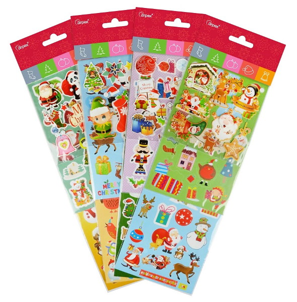 Święta Zestaw naklejek