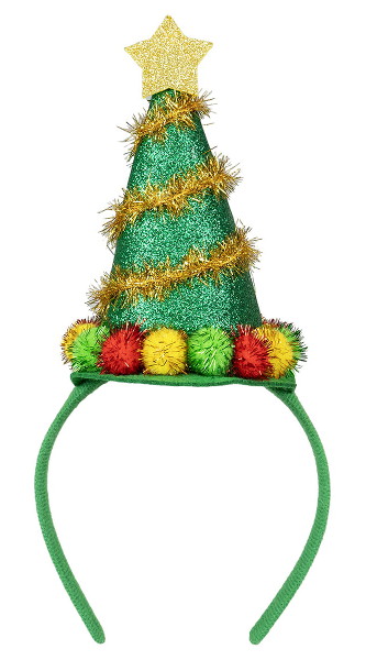 Święta Opaska na głowę choinka