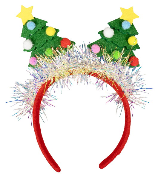 Święta Opaska na głowę choinki