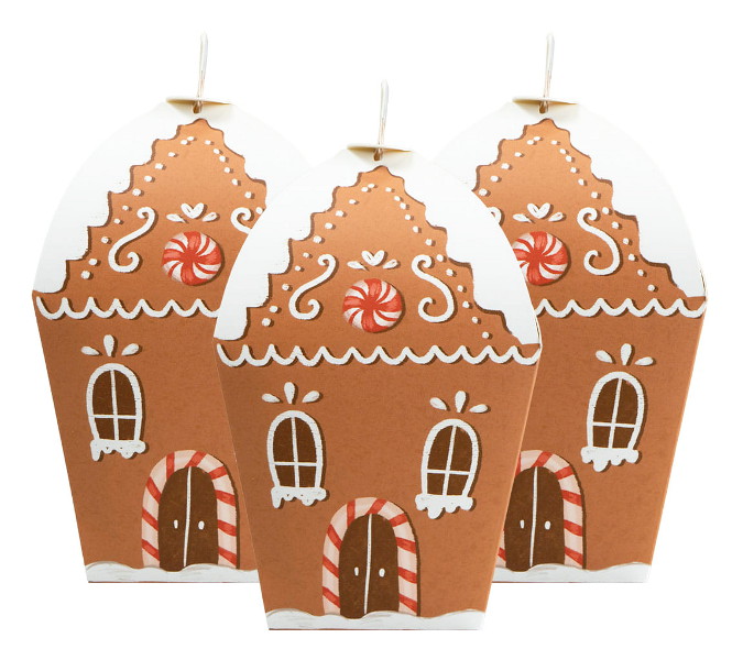 Święta Papierowe domki na upominki