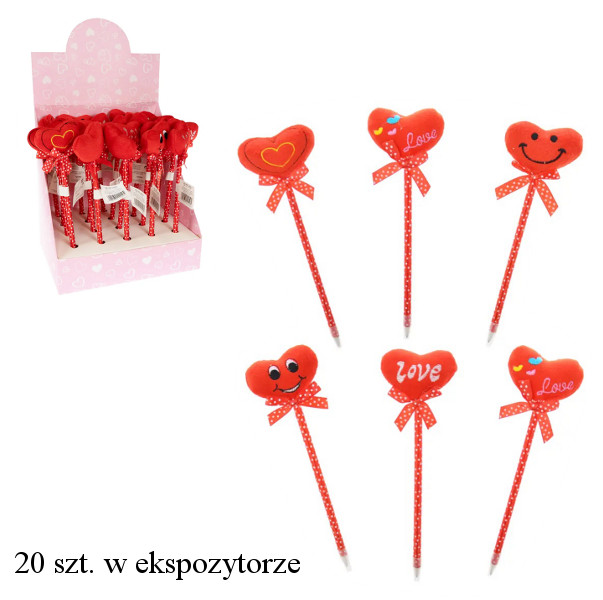 Długopis z serduszkiem