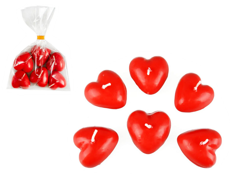 Świece romantic pływające 6szt