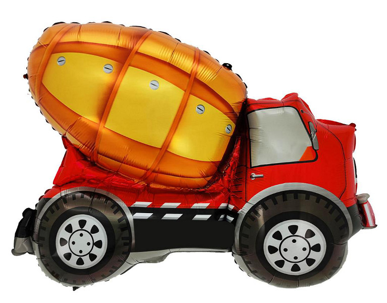 Balon foliowy Betoniarka