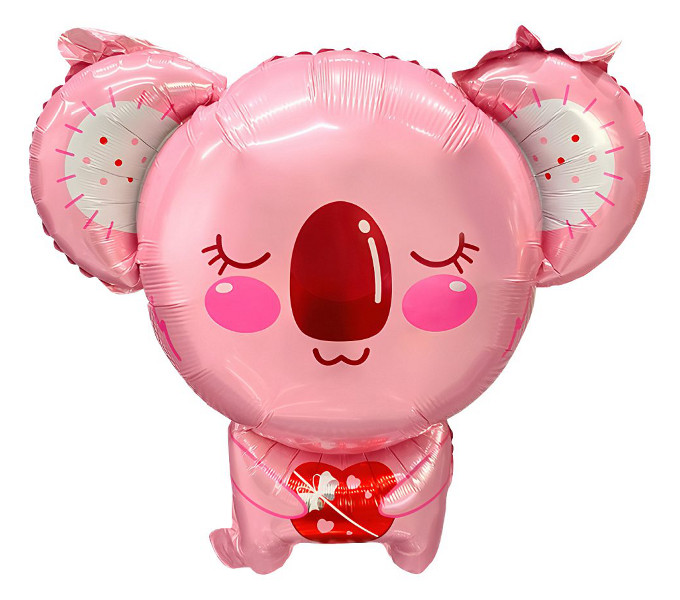 Balon foliowy Koala różowa