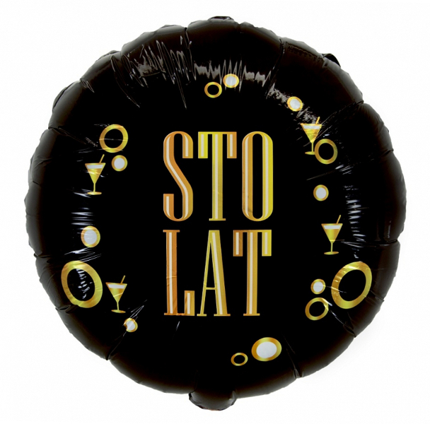 Balon foliowy Sto Lat 18 cali
