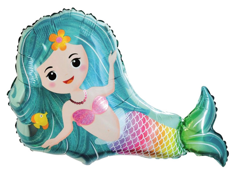 Balon foliowy Syrenka