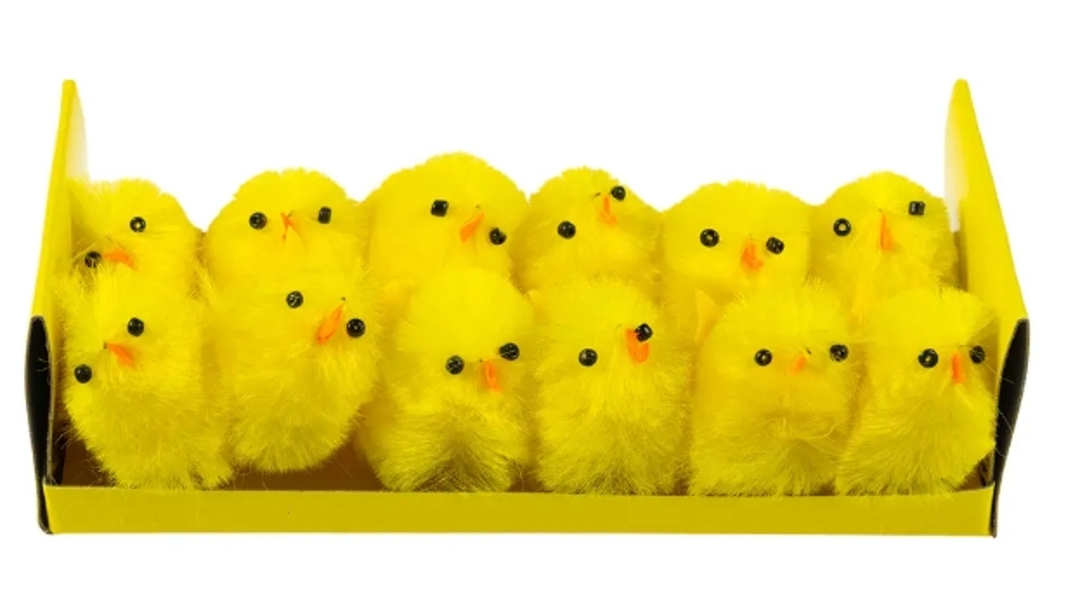 Ozdoba Wielkanocna kurczaczki 12 szt