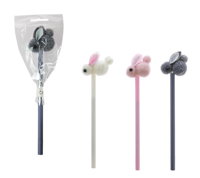 Długopis puchaty zajączek Wielkanoc