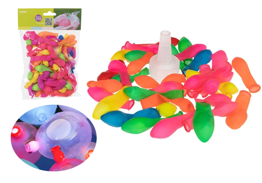 Samozaciskowe baloniki na wodę z aplikatorem 100 szt Wielkanoc