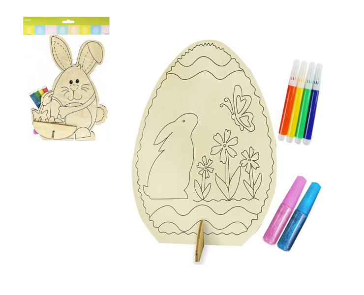 Ozdoba Wielkanocna drewniana zrób to sam