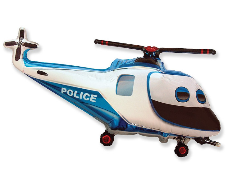 Balon foliowy Helikopter policyjny
