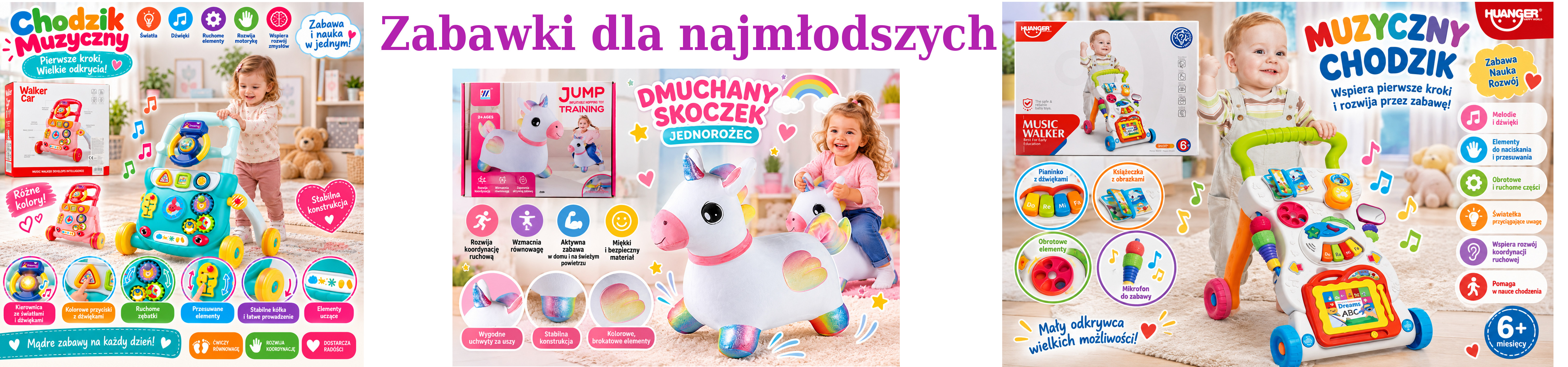 Zabawki dla malucha
